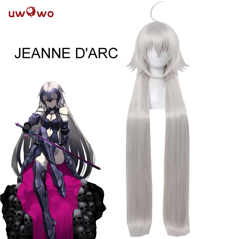 UWOWO Alter Jeanne d'Arc / Joan of Arc Wig Fate/Grand Order Hair 100 CM Sliver Long Straight Heat Resistant Wig Fate
UWOWO Alter Jeanne d'Arc / Joan of Arc Wig Fate/Grand Order Hair 100 CM Sliver Long Straight Heat Resistant Wig Fate