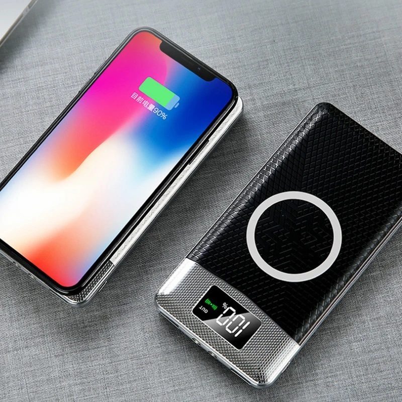 Power Bank 10000mAh Wireless External battery Dual USB Wireless Charger Battery Charger Case External Portable For iphone X
Power Bank 10000mAh Wireless External battery Dual USB Wireless Charger Battery Charger Case External Portable For iphone X