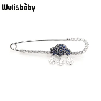 Wuli&baby Blue Cloud White Snow Brooches for Women And Men Rhinestone Weddings Banquet Party Brooch Christmas Snowflake Gfits
Wuli&baby Blue Cloud White Snow Brooches for Women And Men Rhinestone Weddings Banquet Party Brooch Christmas Snowflake Gfits