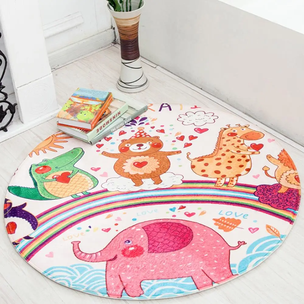 70cm / 90cm Round Newborns Soft Nap Mat Cute Cartoon Animal Baby Play Mat Sleeping Bedding Playing Crawl Children Carpet Rugs
70cm / 90cm Round Newborns Soft Nap Mat Cute Cartoon Animal Baby Play Mat Sleeping Bedding Playing Crawl Children Carpet Rugs