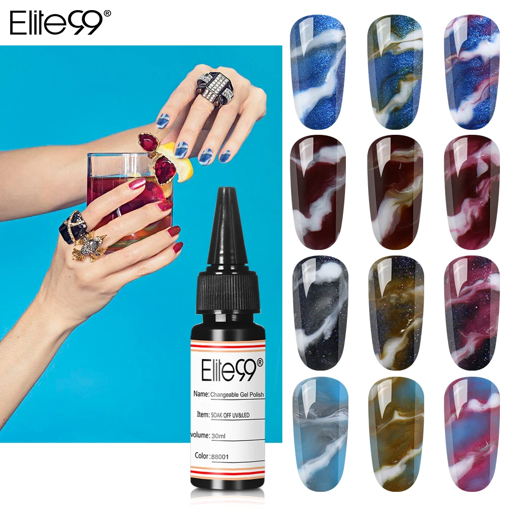 Elite99 Changeable Gel Polish 30ML Soak Off UV & LED Primer Top Base Coat 57 Colors Vernis Lacquer Semi Permanent
Elite99 Changeable Gel Polish 30ML Soak Off UV & LED Primer Top Base Coat 57 Colors Vernis Lacquer Semi Permanent
