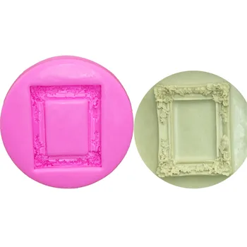 M0484 Picture frame silicone mold fondant mold cake decorating tools chocolate kitchen gumpaste mold
M0484 Picture frame silicone mold fondant mold cake decorating tools chocolate kitchen gumpaste mold
