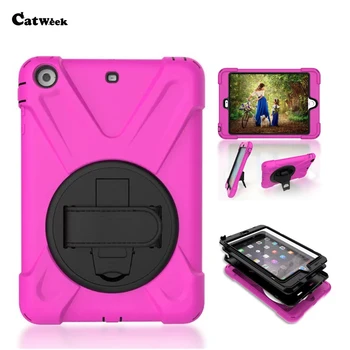 For iPad Mini 2 3 Heavy Duty Tablet Case Fundas Silicon Armor Back Cases Cover for iPad Mini2 Mini3 360 Protective Stand Holder
For iPad Mini 2 3 Heavy Duty Tablet Case Fundas Silicon Armor Back Cases Cover for iPad Mini2 Mini3 360 Protective Stand Holder