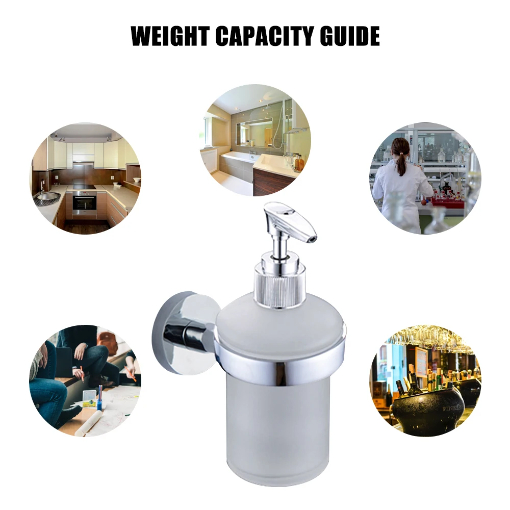 200ml Liquid Soap Dispenser Wall Mount Bathroom Accessories Glass Detergent Shampoo Dispensers Kitchen Soap Bottle 2019 NEW
200ml Liquid Soap Dispenser Wall Mount Bathroom Accessories Glass Detergent Shampoo Dispensers Kitchen Soap Bottle 2019 NEW