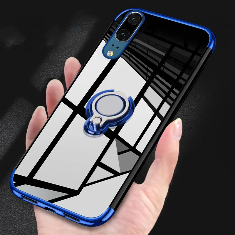 BFOLLOW Clear Soft TPU Case for Huawei P20 / P2 Lite / P20 Pro / Mate 10 with Finger Ring Stand Back Cover Coque
BFOLLOW Clear Soft TPU Case for Huawei P20 / P2 Lite / P20 Pro / Mate 10 with Finger Ring Stand Back Cover Coque