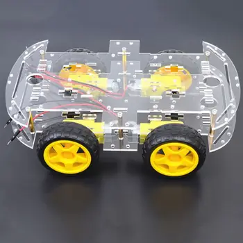 Motor Smart Robot Car Chassis DIY Kit Speed Encoder 4WD 4 Wheel Drive Car For Arduino Educational Teaching Tool
Motor Smart Robot Car Chassis DIY Kit Speed Encoder 4WD 4 Wheel Drive Car For Arduino Educational Teaching Tool