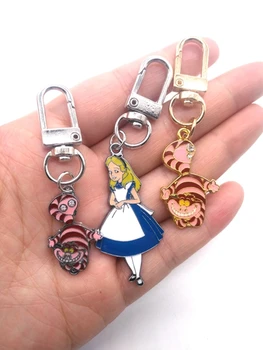 10 PCS Cartoon Alice in Wonderland princess cat Keychain Jewelry Accessories Key Chains Pendant Gifts Favors LK-2
10 PCS Cartoon Alice in Wonderland princess cat Keychain Jewelry Accessories Key Chains Pendant Gifts Favors LK-2