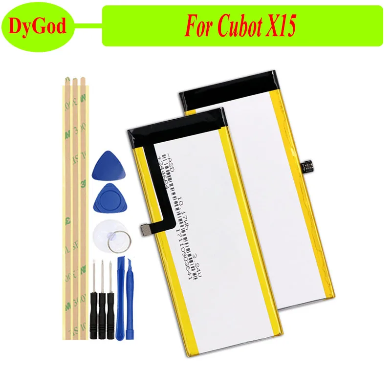 DyGod 2750mAh for Cubot X15 Battery Replacement Batteries Bateria For Cubot X15 Smart Phone+Tools
DyGod 2750mAh for Cubot X15 Battery Replacement Batteries Bateria For Cubot X15 Smart Phone+Tools