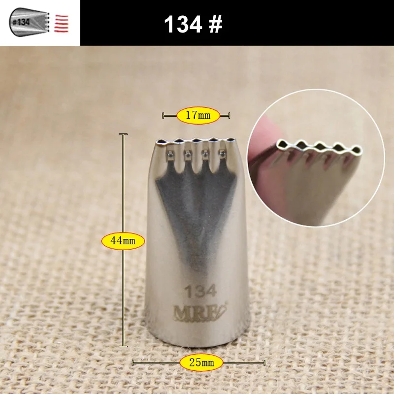 134# Multi-Opening Tips Icing Piping Nozzles Cake Decorating Pastry Tip Sets Cupcake Tools Bakeware
134# Multi-Opening Tips Icing Piping Nozzles Cake Decorating Pastry Tip Sets Cupcake Tools Bakeware