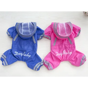 Dog Raincoat Summer Outdoor Puppy Pet Rain Coat Pet Dog Jumpsuit Apparel Polyester Material Solid Pattern New Raincoat
Dog Raincoat Summer Outdoor Puppy Pet Rain Coat Pet Dog Jumpsuit Apparel Polyester Material Solid Pattern New Raincoat