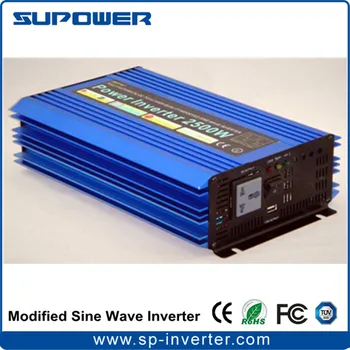 High Efficiency 12V 24V 48V DC To 220V 110V 50Hz 60Hz Modified Sine Wave Power Inverter 3000W For Off Grid Solar Power System
High Efficiency 12V 24V 48V DC To 220V 110V 50Hz 60Hz Modified Sine Wave Power Inverter 3000W For Off Grid Solar Power System