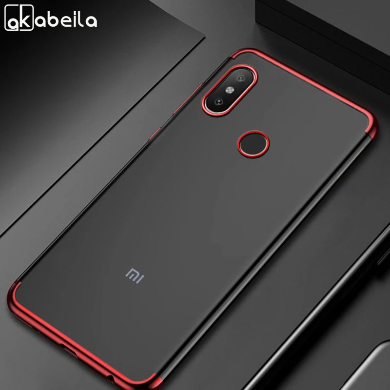 AKABEILA Silicone Case For Xiaomi Redmi Note 6 Pro Cases Soft TPU Plated Edge Fundas For Xiaomi Redmi Note 6 Covers Coque Bags
AKABEILA Silicone Case For Xiaomi Redmi Note 6 Pro Cases Soft TPU Plated Edge Fundas For Xiaomi Redmi Note 6 Covers Coque Bags