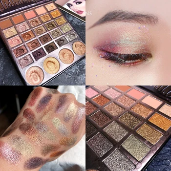 Cosmetic 29 Colors Eyeshadow Palette Shimmer Matte Glitter Eyeshadow Pallete Pigment Shimmer Luminous Highlighter Makeup Palette
Cosmetic 29 Colors Eyeshadow Palette Shimmer Matte Glitter Eyeshadow Pallete Pigment Shimmer Luminous Highlighter Makeup Palette