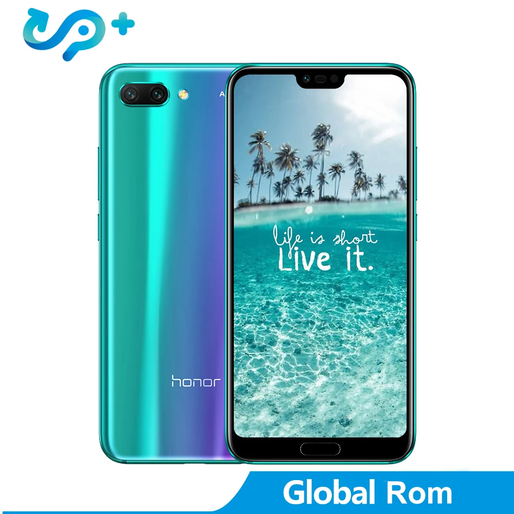 Huawei Honor 10 Global Version 4GB 128GB SmartPhone NFC Mobile Phone Android 8.1 5.8" 4*Camera 24MP 3400 mAh Quick Charge
Huawei Honor 10 Global Version 4GB 128GB SmartPhone NFC Mobile Phone Android 8.1 5.8" 4*Camera 24MP 3400 mAh Quick Charge