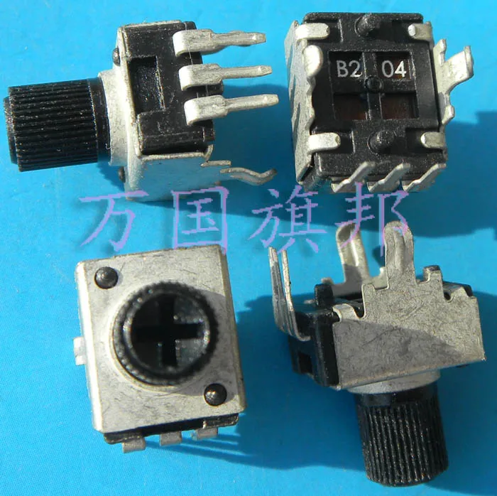 Free Delivery. R0902N 09 0932 potentiometer type B204 B200K used 200 k the vertical short shank
Free Delivery. R0902N 09 0932 potentiometer type B204 B200K used 200 k the vertical short shank