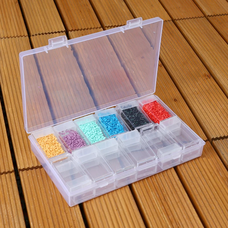 OUYIJIA 24 Lattices Dismountable Diamond Embroidery Diamond Painting Box Mosaic Convenience Box Picture of Rhinestones
OUYIJIA 24 Lattices Dismountable Diamond Embroidery Diamond Painting Box Mosaic Convenience Box Picture of Rhinestones