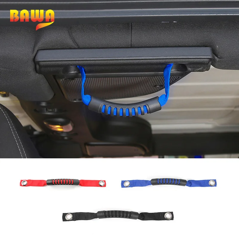 BAWA Car Armrest Grab Handles for Jeep Wrangler TJ JK JL 1997-2018 Back Red Blue Oxford Cloth+ABS Grab Handle
BAWA Car Armrest Grab Handles for Jeep Wrangler TJ JK JL 1997-2018 Back Red Blue Oxford Cloth+ABS Grab Handle