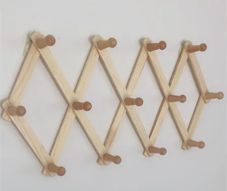 Big Size 13 Hooks large Hanger Retractable Log Hanger Door Behind The Wall Wooden Hook Coat Hook Folding Diamond-shaped Rack
Big Size 13 Hooks large Hanger Retractable Log Hanger Door Behind The Wall Wooden Hook Coat Hook Folding Diamond-shaped Rack