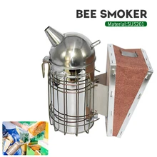 Beekeeping Smoker Stainless Steel Equipment Hive Box Tool Supplies For Beehive Bee Manual Smoke Maker With Hanging Hook Tools Beekeeping Smoker Stainless Steel Equipment Hive Box Tool Supplies For Beehive Bee Manual Smoke Maker With Hanging Hook Tools