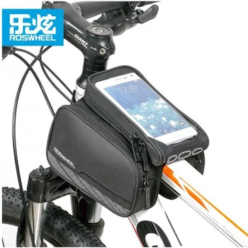 ROSWHEEL Black Cycling Bag Waterproof Bicycle Front Tube Bag 5.7''Outdoor Bike Phone Case Bag Bicycle Double Pannier Pouch
ROSWHEEL Black Cycling Bag Waterproof Bicycle Front Tube Bag 5.7''Outdoor Bike Phone Case Bag Bicycle Double Pannier Pouch