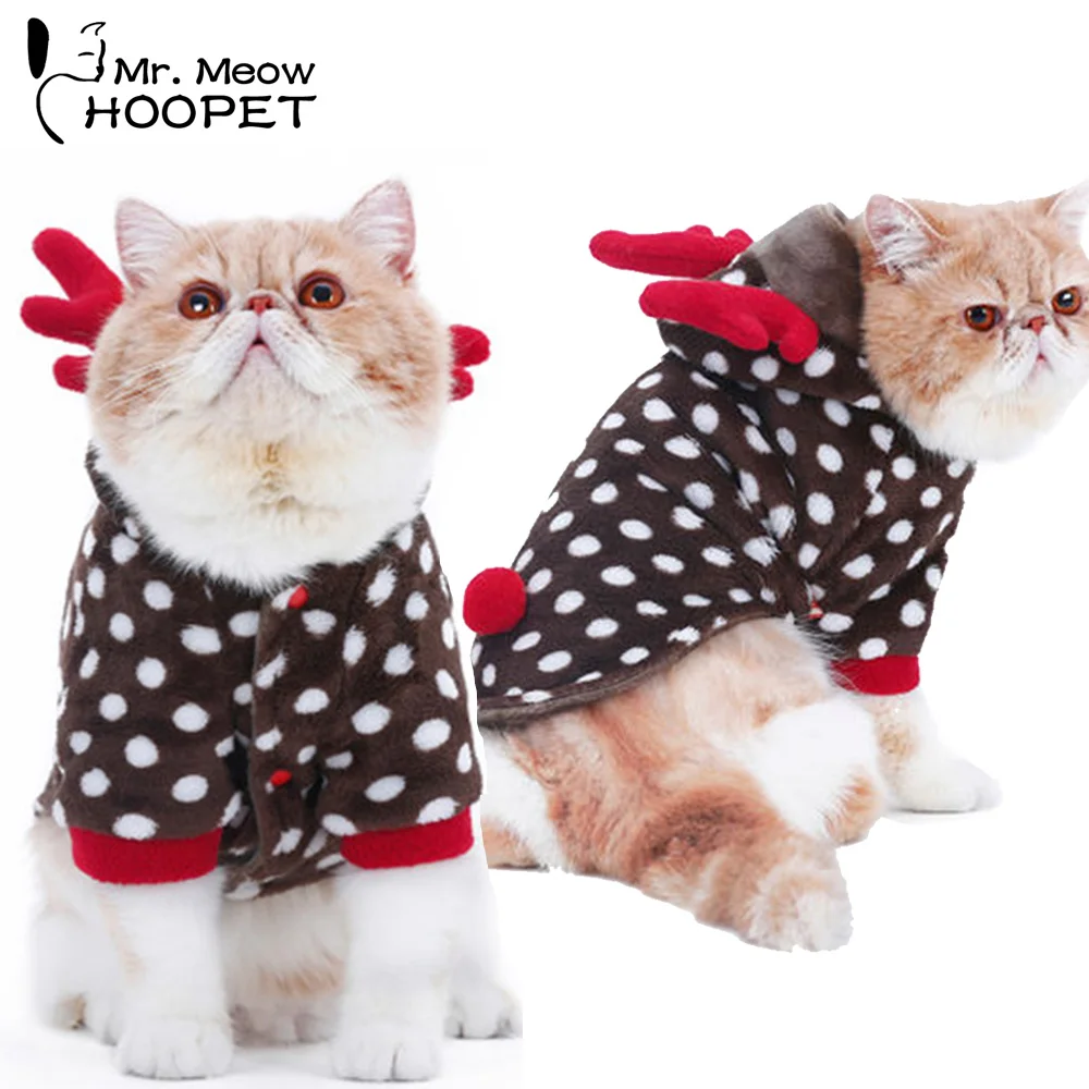Hoopet Pet Dog Cat Clothes Cat Christmas Hoodie Warm Suit Dog Deer Dress Cat Winter Coat Cute Jacket
Hoopet Pet Dog Cat Clothes Cat Christmas Hoodie Warm Suit Dog Deer Dress Cat Winter Coat Cute Jacket