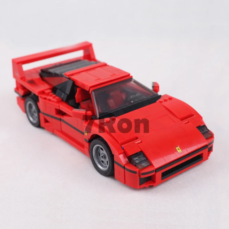 001 21004 Ferrarie F40 Sports Car Model Building Blocks Kits Bricks Toys hobbies Compatible with lego 10248
001 21004 Ferrarie F40 Sports Car Model Building Blocks Kits Bricks Toys hobbies Compatible with lego 10248