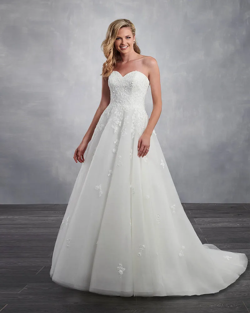 Vestido de Noiva Sweetheart Neck Ivory Tulle Princess Wedding Dresses Plus Size Appliques Luxury Robe de Mariee Bride Dress
Vestido de Noiva Sweetheart Neck Ivory Tulle Princess Wedding Dresses Plus Size Appliques Luxury Robe de Mariee Bride Dress