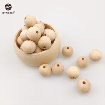 Let's make Wooden Teether 100pcs (8mm-20mm) Chew Beech Beads Unfinished DIY Jewelry Teething Necklace Accessories Baby Teether
Let's make Wooden Teether 100pcs (8mm-20mm) Chew Beech Beads Unfinished DIY Jewelry Teething Necklace Accessories Baby Teether