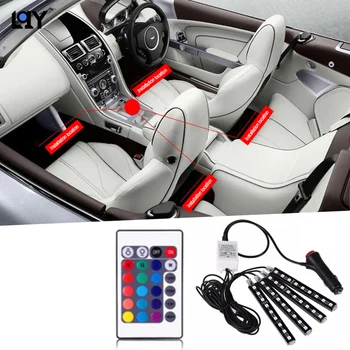 LQY LED lights 12V car atmosphere lights jewelry lights wireless remote control color control car interior lights auto supplies
LQY LED lights 12V car atmosphere lights jewelry lights wireless remote control color control car interior lights auto supplies