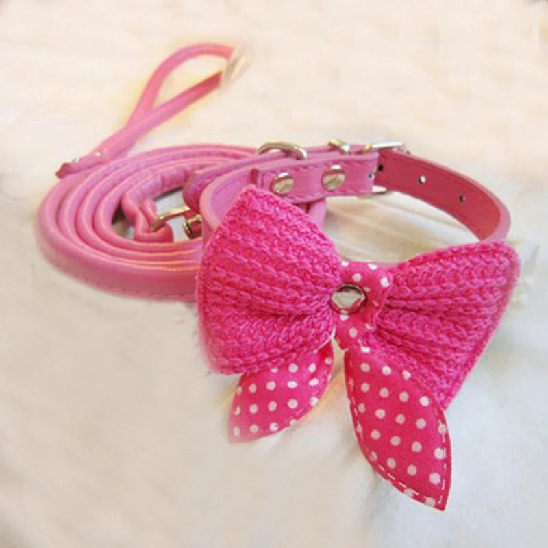 Lovely Dots Bowknot Ornaments or w/ Christmas Bells Pu Leather Dog Collar Leash Cat Kitten Collar Pet Leads for chihuahua yorkie
Lovely Dots Bowknot Ornaments or w/ Christmas Bells Pu Leather Dog Collar Leash Cat Kitten Collar Pet Leads for chihuahua yorkie