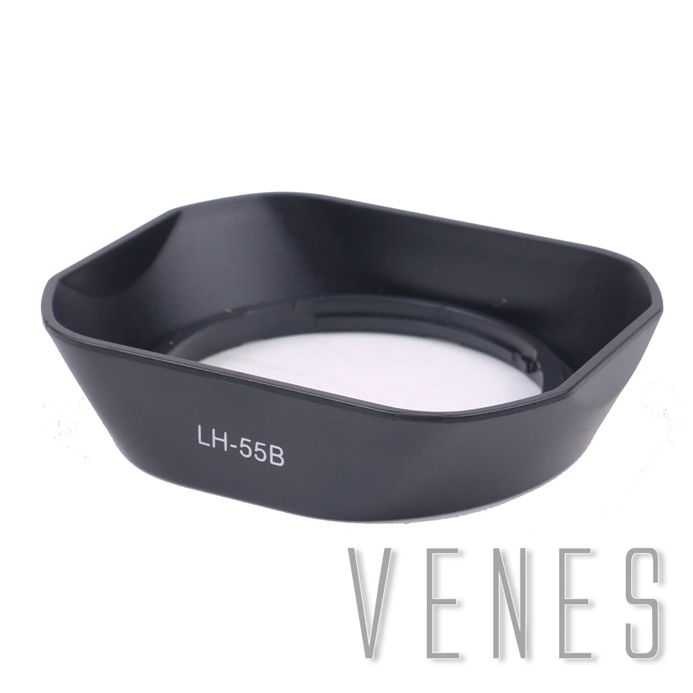 

VENES LH-55B Bayonet Mount Flower Shape Camera Lens Hood for O.lympus M.Zuiko Digital , Lens Hood Sunshade Protector with LH-55B