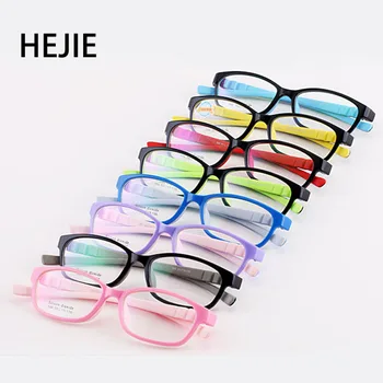 HEJIE Kids Safe Silicone Clear Lens Optical Eyeglasses Frames Safe Durable For Pupils Boys Girls Child Size 50-15-135mm 556
HEJIE Kids Safe Silicone Clear Lens Optical Eyeglasses Frames Safe Durable For Pupils Boys Girls Child Size 50-15-135mm 556