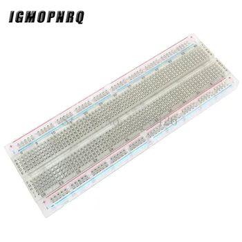 10PCS Breadboard 830 Point Solderless PCB Bread Board MB-102 MB102 Test Develop DIY Transparent 
10PCS Breadboard 830 Point Solderless PCB Bread Board MB-102 MB102 Test Develop DIY Transparent