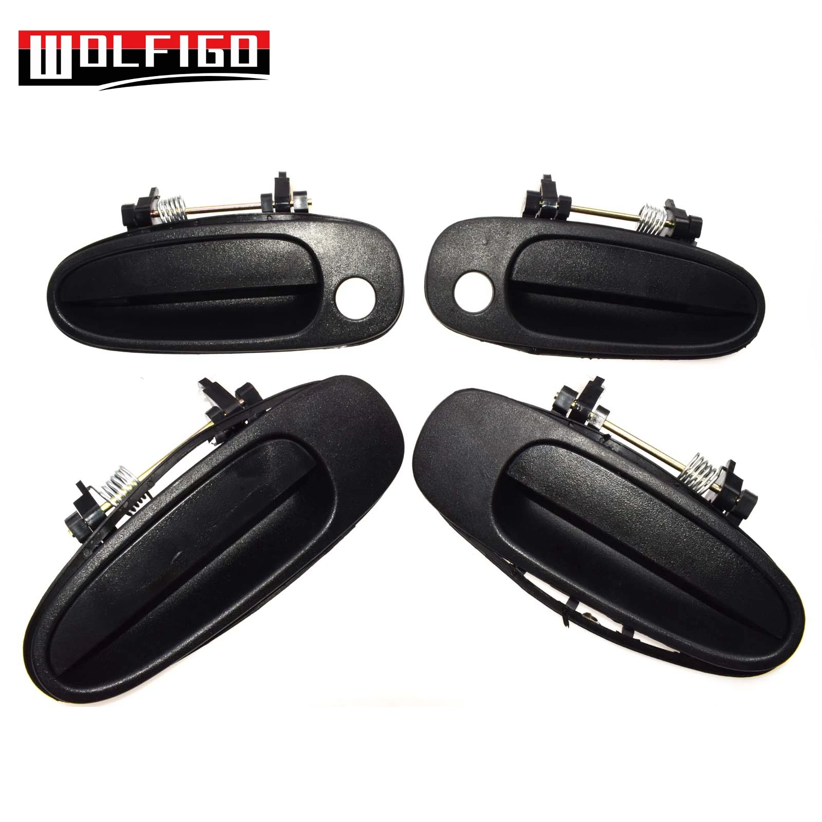 WOLFIGO New Black For TOYOTA COROLLA 1993-1997 Outside Outer Door Handle Front Rear Left Right 69220-12160, 69210-12160
WOLFIGO New Black For TOYOTA COROLLA 1993-1997 Outside Outer Door Handle Front Rear Left Right 69220-12160, 69210-12160
