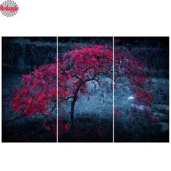 3pcs 5D DIY Diamond Embroidery Red Tree Full Rhinestone 5D DIY Diamond Painting Cross Stitch Diamond Mosaic home Decor paintings
3pcs 5D DIY Diamond Embroidery Red Tree Full Rhinestone 5D DIY Diamond Painting Cross Stitch Diamond Mosaic home Decor paintings