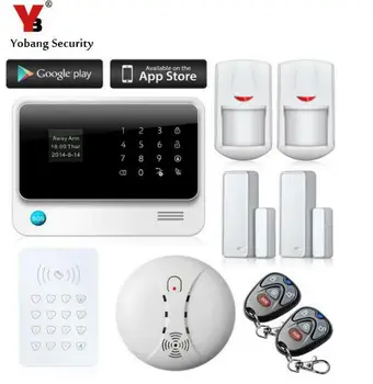 YobangSecurity Touch Screen GSM WIFI Intruder Alarm System Security Home APP Control RFID Keypad Smoke Fire Detector
YobangSecurity Touch Screen GSM WIFI Intruder Alarm System Security Home APP Control RFID Keypad Smoke Fire Detector
