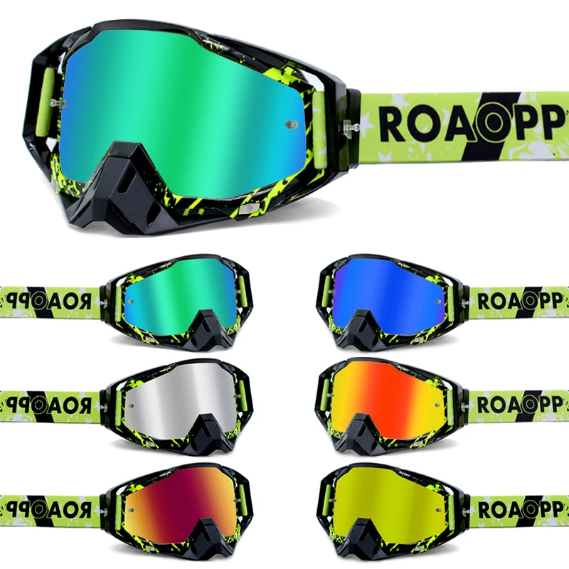 Nuoxintr Motorcycle Glasses Goggles Off Road Moto Motorbike Skis Sport MX Gafas for Fox Motocross Racing Dirt Bike Goggles (2)