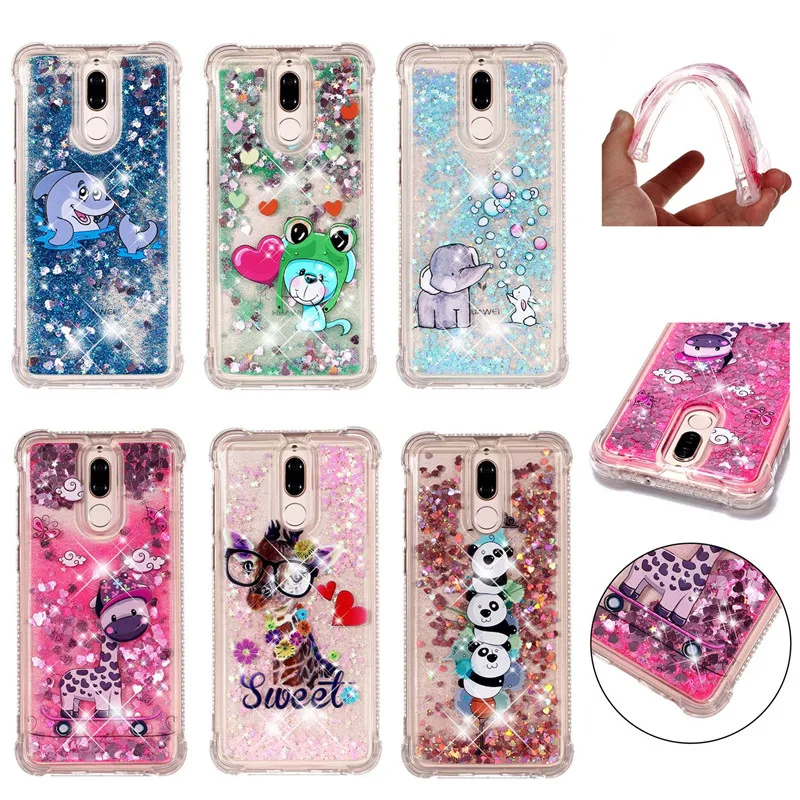 P Smart Phone Case For Huawei P20 Lite Mate10 Lite Cases Glitter 3D cute Soft TPU Silicone Case For Huawei P8 P9Lite 2017 Covers (1)