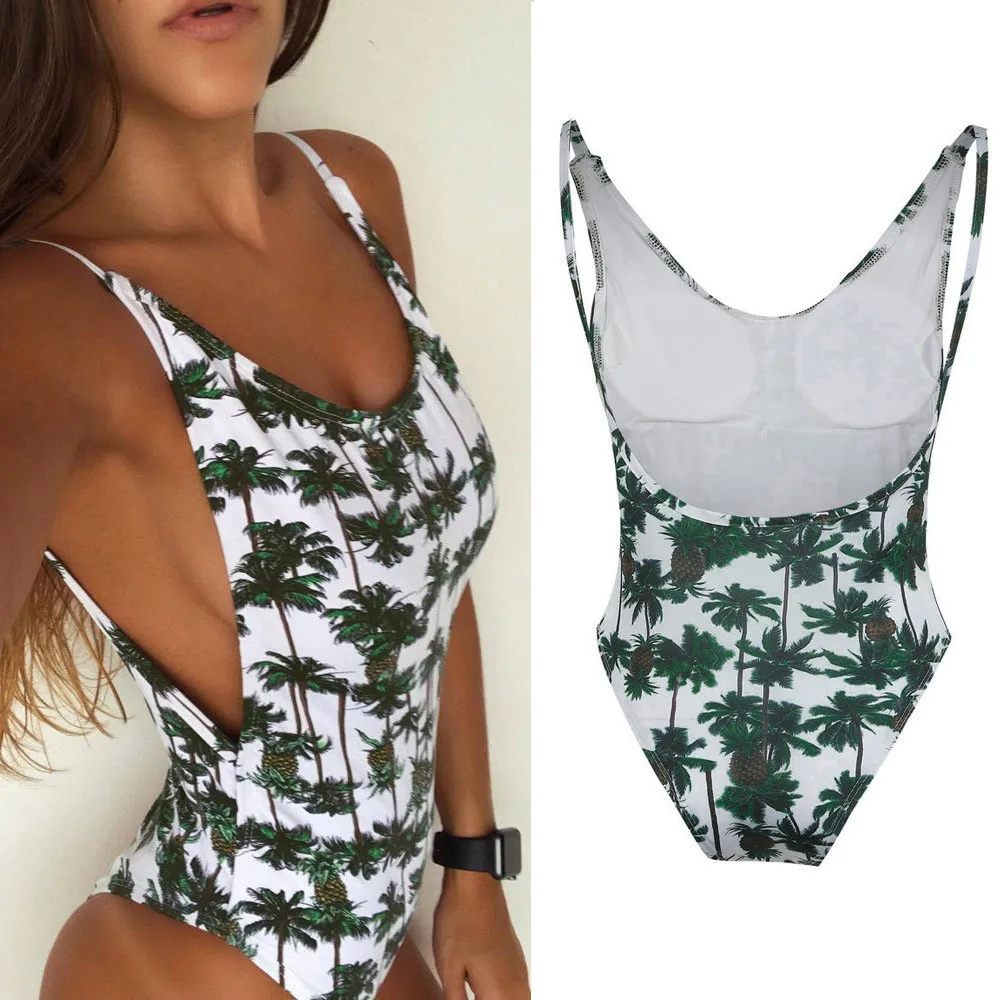 Skinny Coconut tree Hanging neck Bandage jumpsuit Casual Swimsuit Women Bikini Set Sexy Swimsuit SetPlaysuits DropShip M21
Skinny Coconut tree Hanging neck Bandage jumpsuit Casual Swimsuit Women Bikini Set Sexy Swimsuit SetPlaysuits DropShip M21