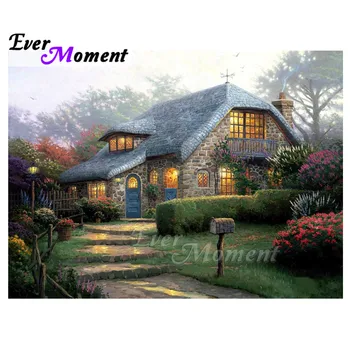 Ever Moment Diamond Painting House Flower Grass Mosaic Picture Of Rhinestone Diamond Embroidery 5D DIY Full Square 3F900
Ever Moment Diamond Painting House Flower Grass Mosaic Picture Of Rhinestone Diamond Embroidery 5D DIY Full Square 3F900