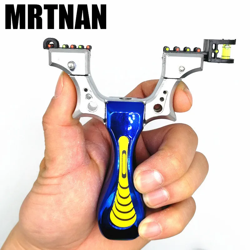 Slingshot hunting zinc alloy catapult rubber band fiber optic aiming point slingshot outdoor shooting shot
Slingshot hunting zinc alloy catapult rubber band fiber optic aiming point slingshot outdoor shooting shot