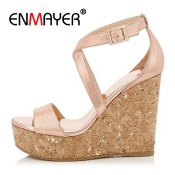 ENMAYER Buckle Strap Sandalias Mujer 2019 Woman Sandals Summer Shoes Woman Sandalia Feminina Size 34-43 ZYL2490
ENMAYER Buckle Strap Sandalias Mujer 2019 Woman Sandals Summer Shoes Woman Sandalia Feminina Size 34-43 ZYL2490