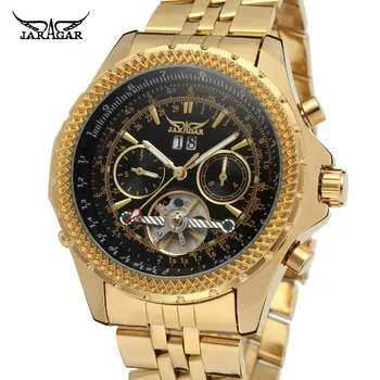 Forsining Men's Watch Brand Automatic Movt Complete Calendar Brass Band Tourbillion Wristwatch Color Black JAG070M4
Forsining Men's Watch Brand Automatic Movt Complete Calendar Brass Band Tourbillion Wristwatch Color Black JAG070M4