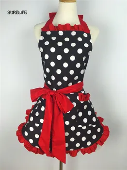 New Lovely Vintage Sweetheart Red Bib 100% Cotton Apron Dress Christmas Fashion Flirty Retro Kitchen Women Polka Dot apron gift
New Lovely Vintage Sweetheart Red Bib 100% Cotton Apron Dress Christmas Fashion Flirty Retro Kitchen Women Polka Dot apron gift