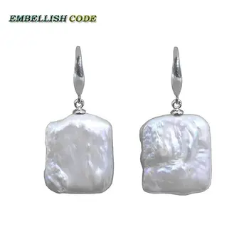 NEW KIND pearl baroque keshi hook dangle earrings Rectangle shape natural fresh water pearls Special for women fine
NEW KIND pearl baroque keshi hook dangle earrings Rectangle shape natural fresh water pearls Special for women fine