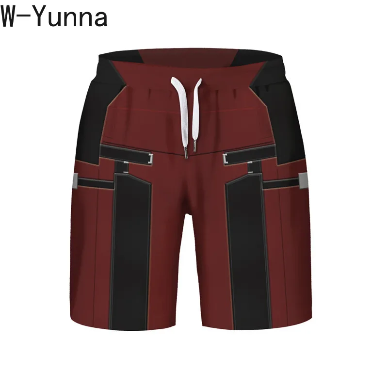 W-Yunna New Digital Print Deadpool Laser Eye Beach Man Shorts Summer Loose Workout Short Tethered Casual Mens Shorts Streetwear
W-Yunna New Digital Print Deadpool Laser Eye Beach Man Shorts Summer Loose Workout Short Tethered Casual Mens Shorts Streetwear