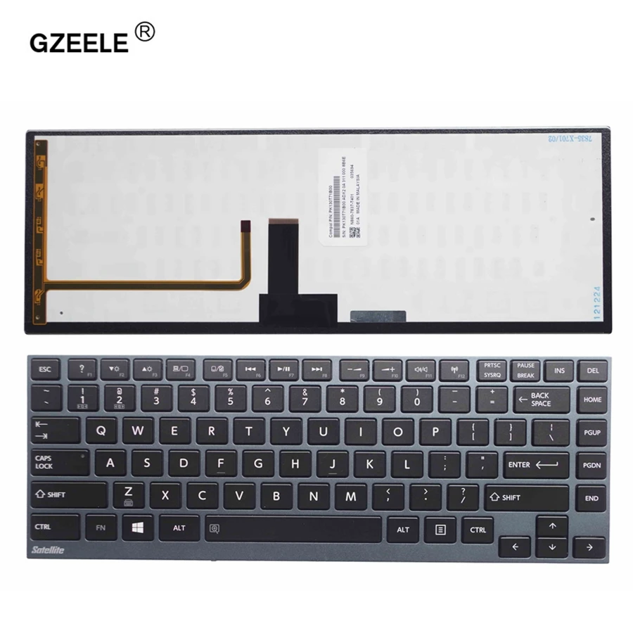 GZEELE US Laptop keyboard for Toshiba Satellite U800W U845 U900 U920 U920T U925 U940 R830 Z935 With Backlit backlight blue color
GZEELE US Laptop keyboard for Toshiba Satellite U800W U845 U900 U920 U920T U925 U940 R830 Z935 With Backlit backlight blue color