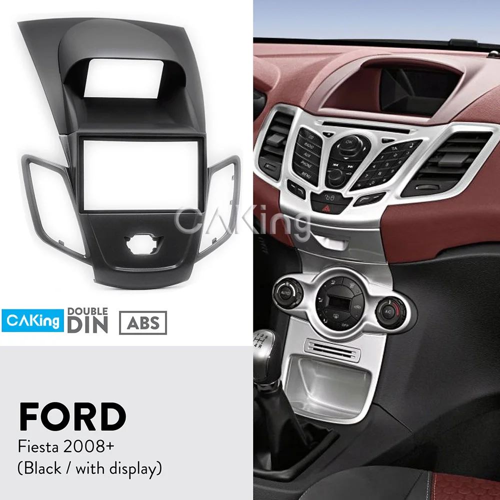 Double Din Car Fascia Radio Panel for FORD Fiesta 2008-2017 Audio Frame Dash Fitting Kit Install Facia Face Plate Bezel Console
Double Din Car Fascia Radio Panel for FORD Fiesta 2008-2017 Audio Frame Dash Fitting Kit Install Facia Face Plate Bezel Console