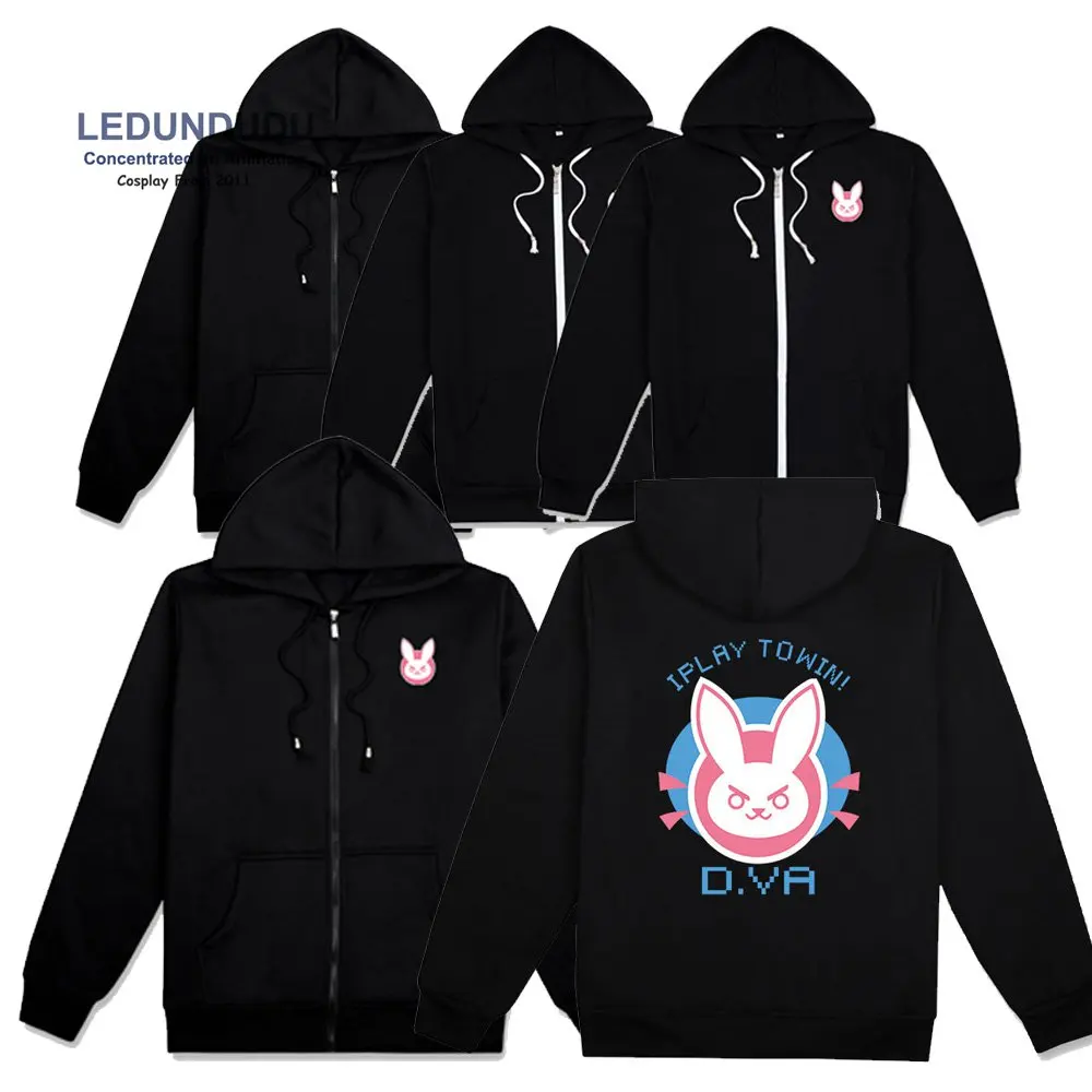 Cheap Game D.VA Sweatshirts Hoodies DVA Cosplay Funny Zipper Coat Casual Hooded Costumes for Autumn Winter Dropship
Cheap Game D.VA Sweatshirts Hoodies DVA Cosplay Funny Zipper Coat Casual Hooded Costumes for Autumn Winter Dropship