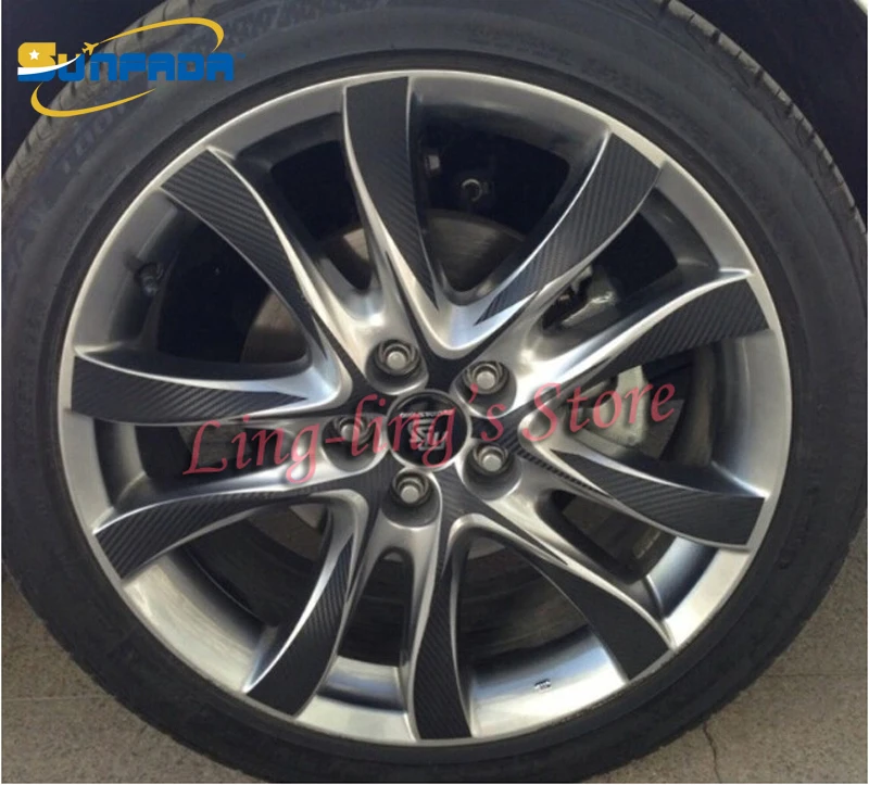 SUNFADA 17" 19" Carbon Fiber RimPrints Wheel Hub Rim Decal Stickers For NEW MAZDA 6 ATENZA 2013-2018 Car Styling(For 4 Wheels)
SUNFADA 17" 19" Carbon Fiber RimPrints Wheel Hub Rim Decal Stickers For NEW MAZDA 6 ATENZA 2013-2018 Car Styling(For 4 Wheels)